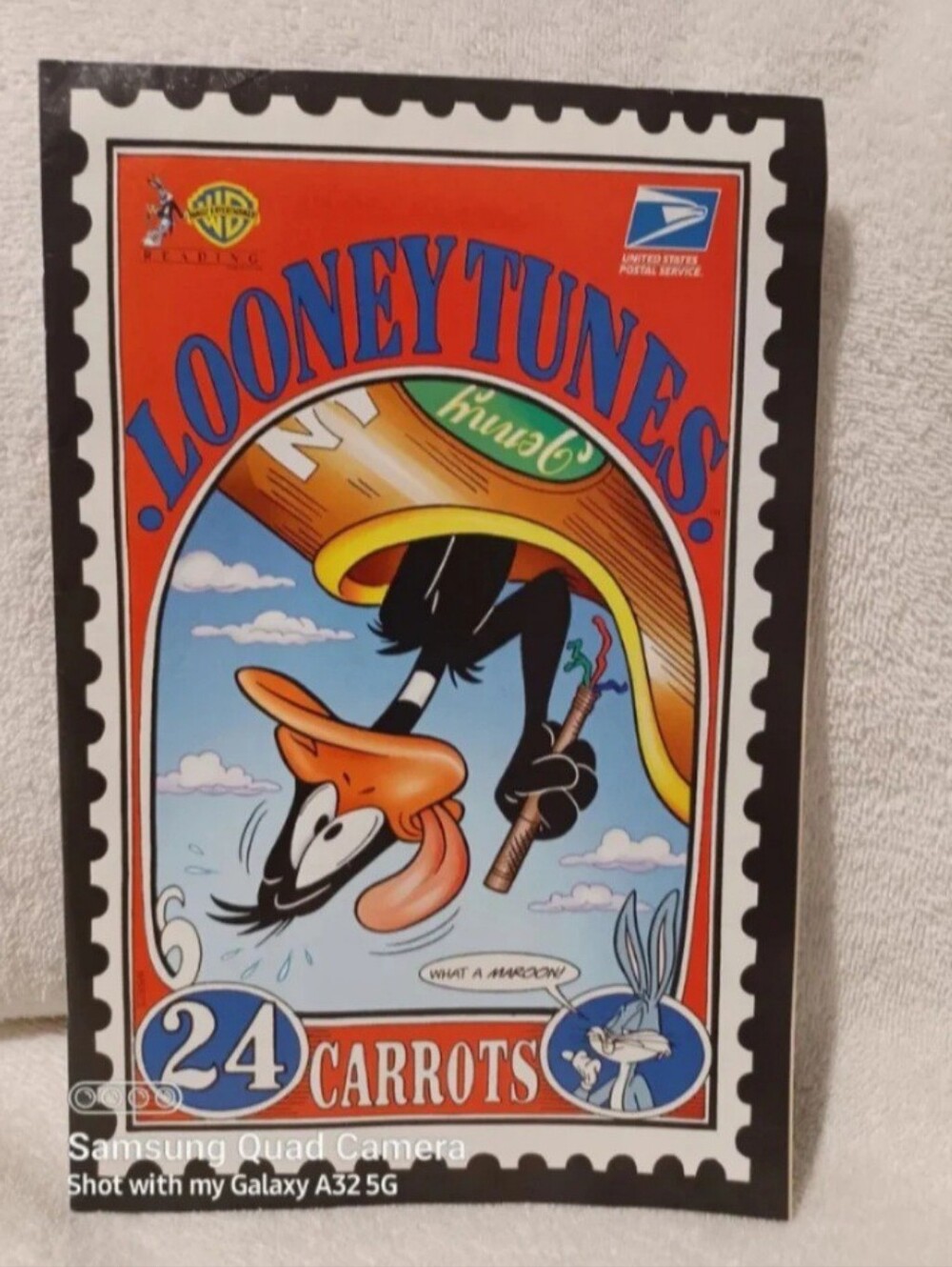 Vintage Looney tunes USPS 24 carrots comic book